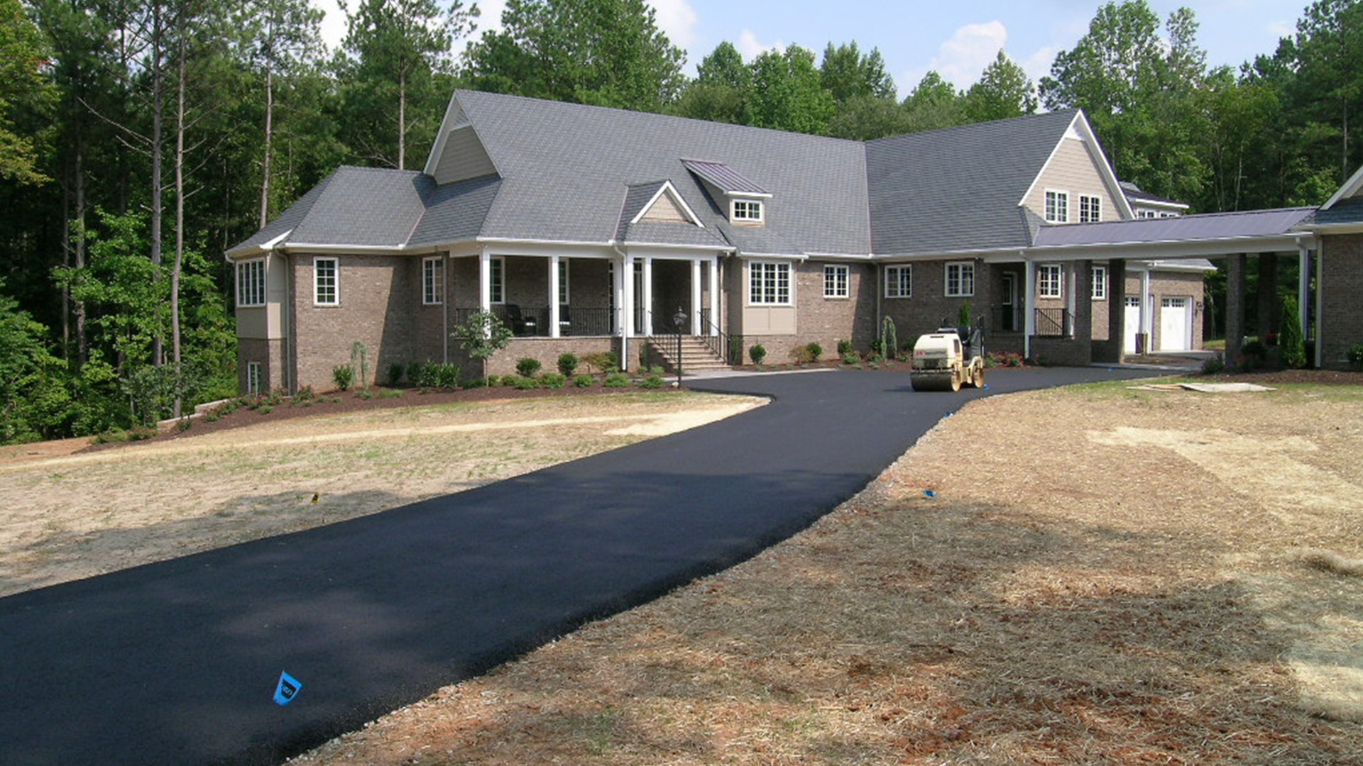 Midlothian Paving specializes is asphalt driveways. We also pave parking lots, walking paths, basketball and tennis courts.
